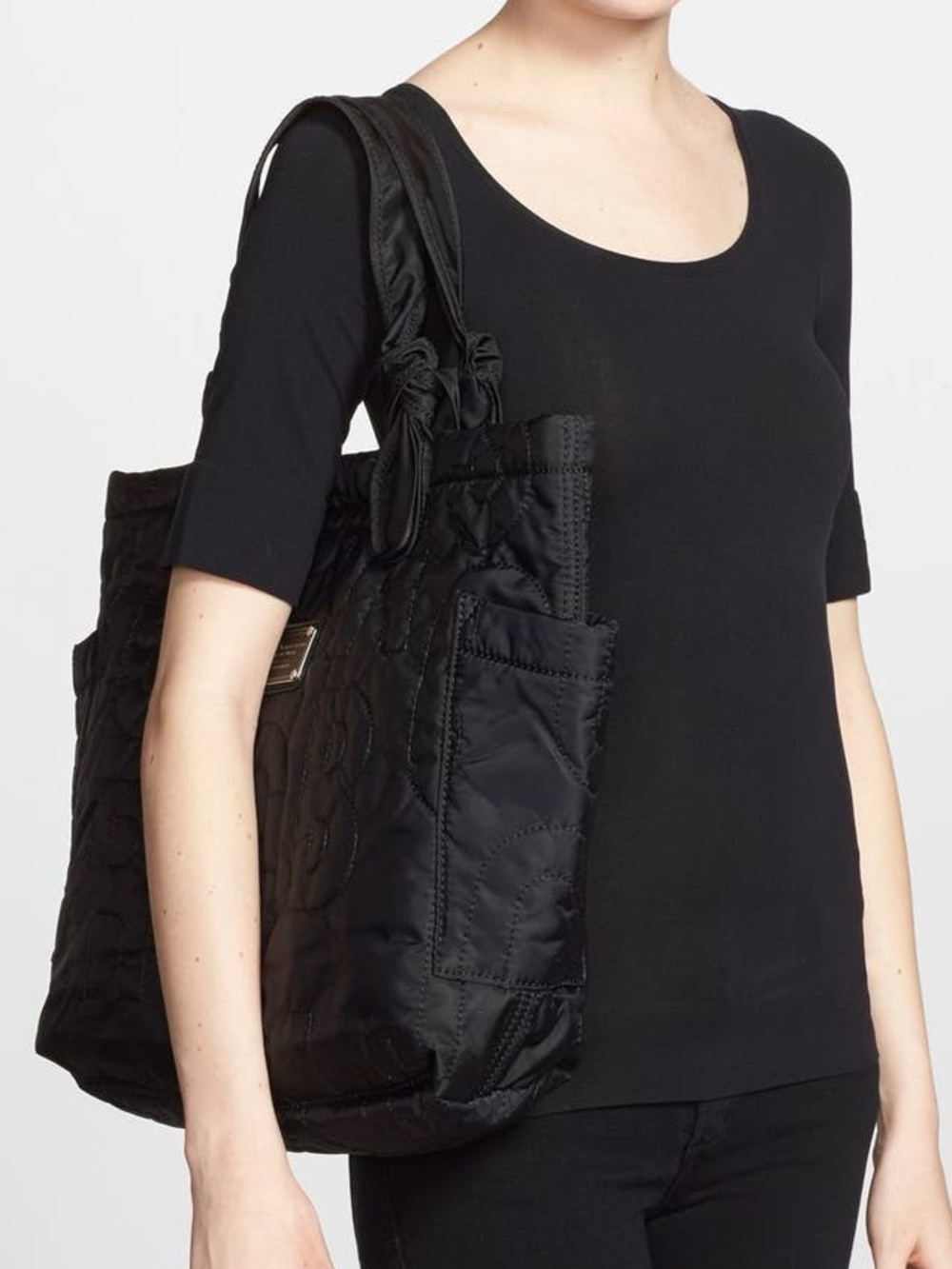 MARC BY MARC JACOBS Pretty Nylon Tate tote bag black with dust bag